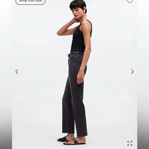 Madewell // EUC 90s Straight Crop Jean Benley Wash - Picture 3 of 9